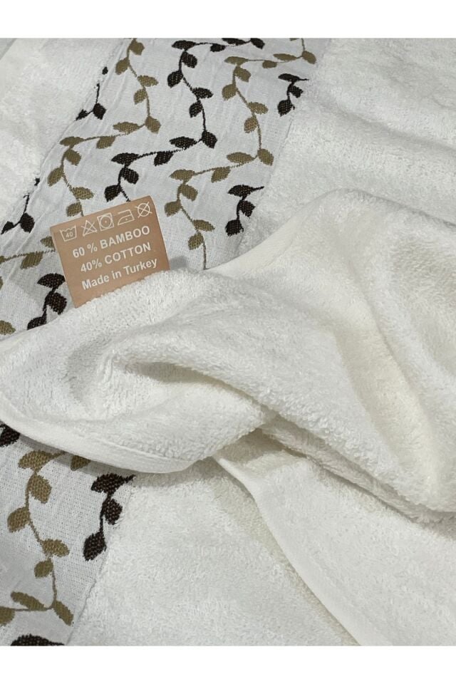 3 Adet Bambu Pamuk El Yüz Baş Havlusu 50x100cm