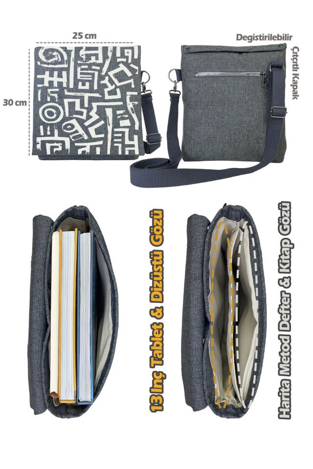 Postacı Çantası Günlük İş Okul Üniverste Seyahat Netbook Macbook Defter Kitap Omuz Çantası Tablet