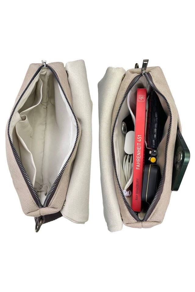 Kanvas Dokuma 26x18cm Omuz Çantası Baskılı Postacı Tipi Çapraz Çanta Su itici 7 Bölmeli Classic Cars